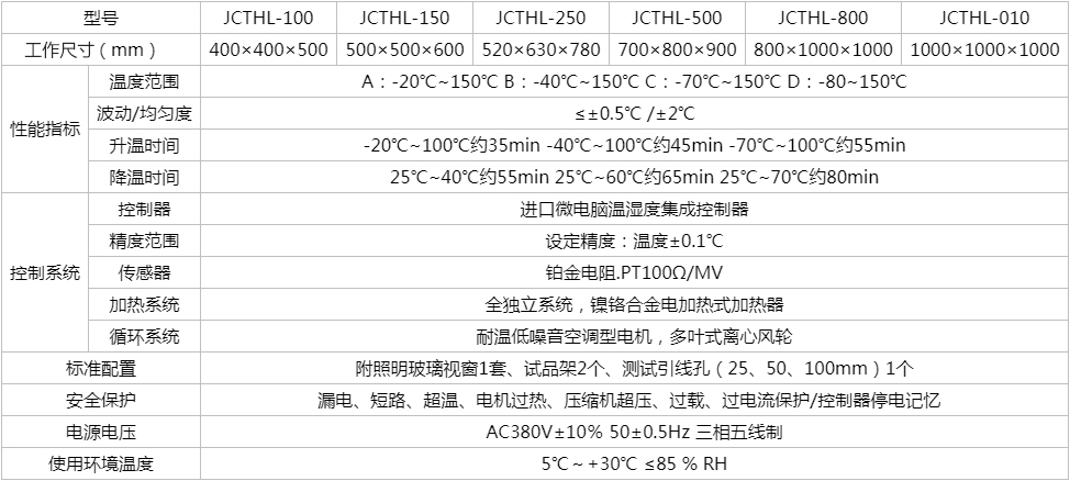 高低温试验台
